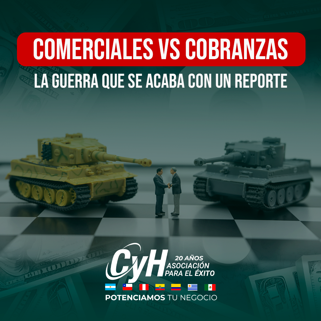Comerciales vs. Cobranzas: la guerra que se acaba con un reporte
